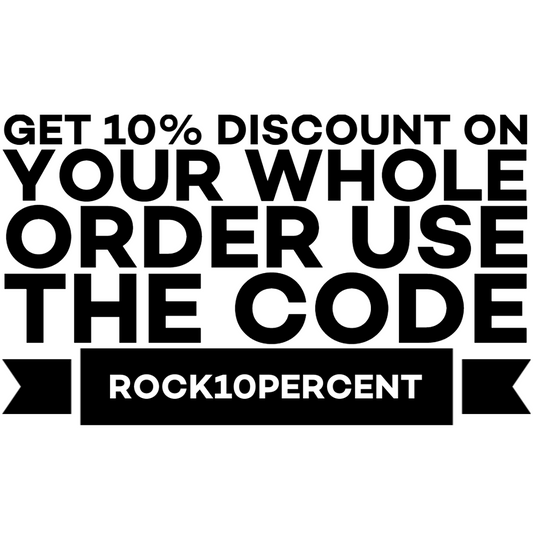 🔥 10% OFF Your Entire Order - Use Code: ROCK10PERCENT
