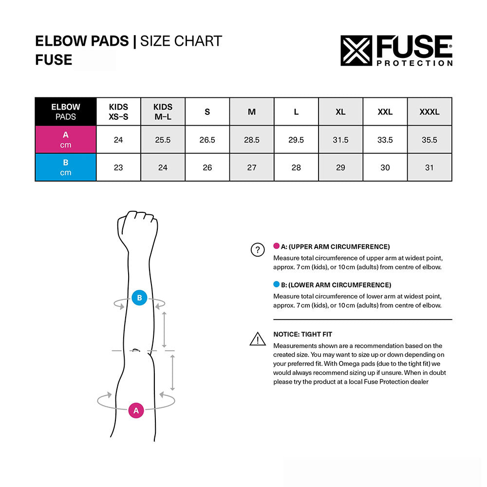 Fuse Alpha Lite Elbow Pads