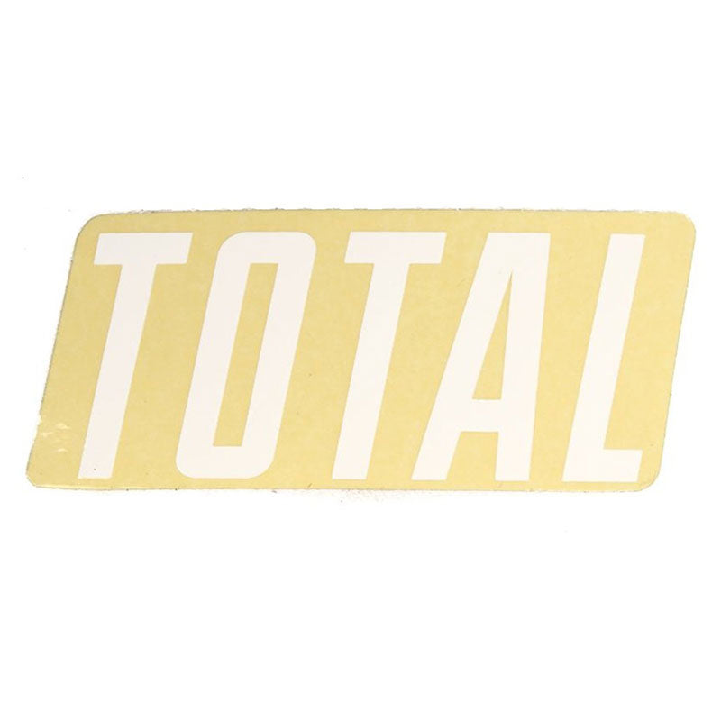 Total Logo Sticker Small